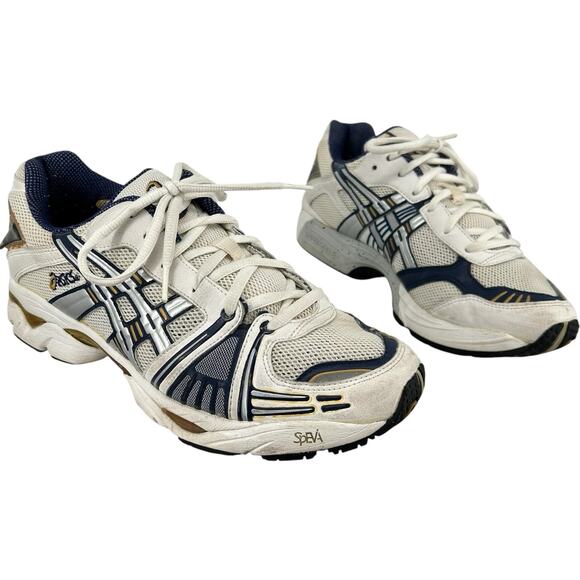 Vintage Y2k 2005 Men\'s White Blue Asics Gel Kayano XI TN500 Sneaker Shoes Sz 9 main image 4